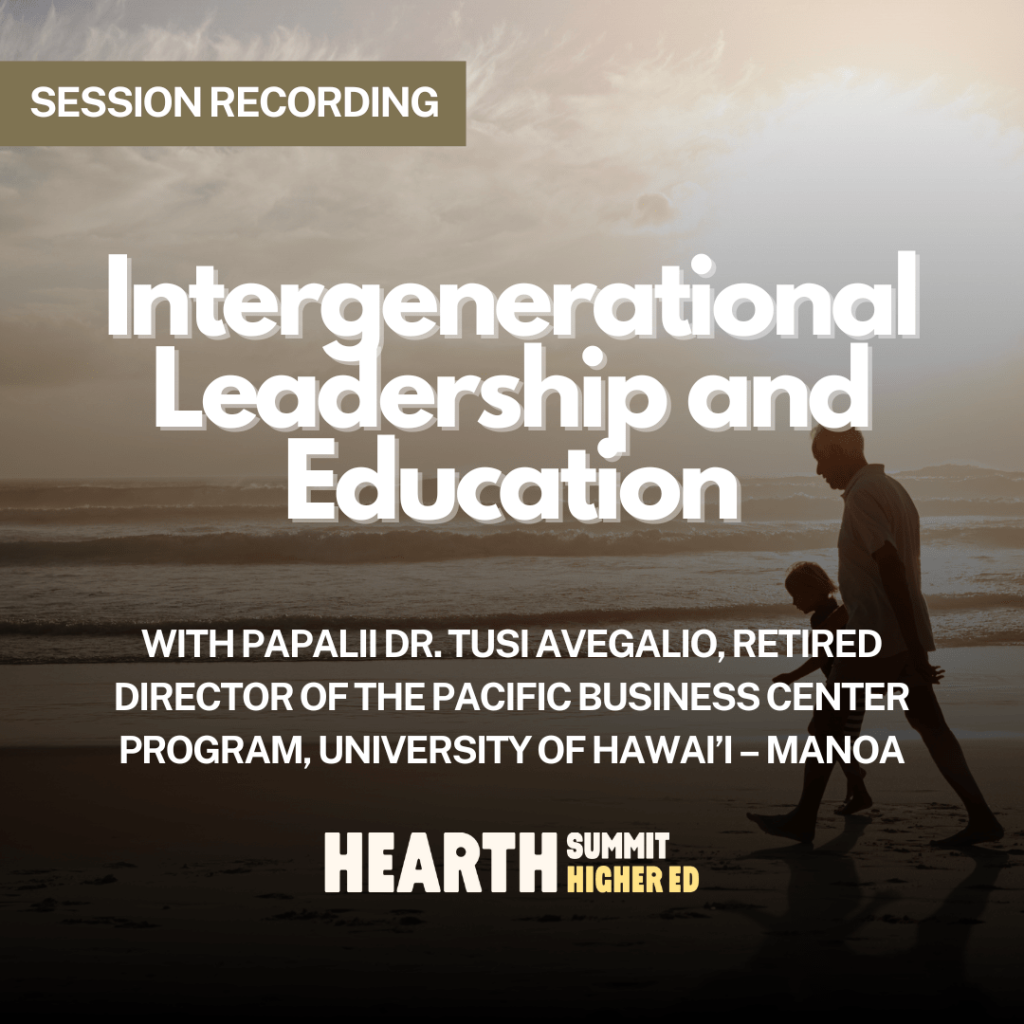Intergenerational Leadership and Education