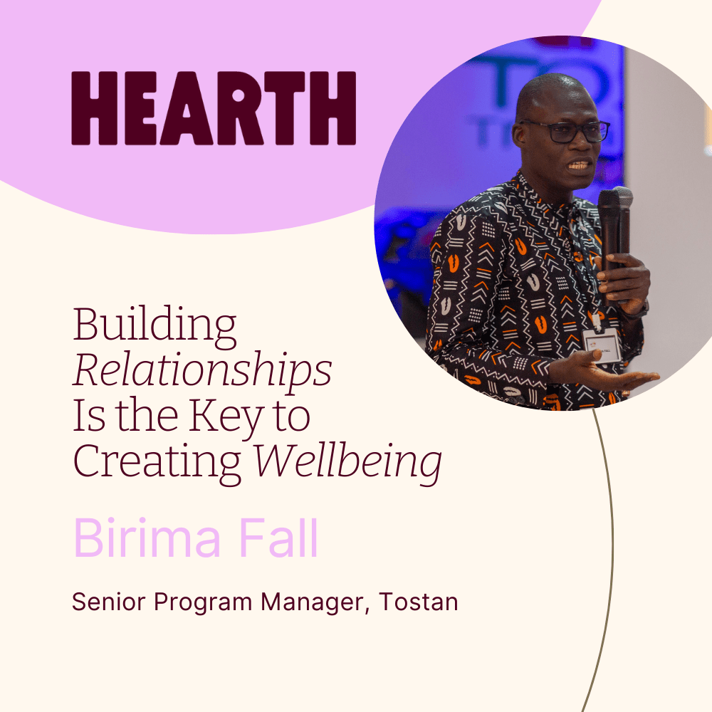 Building Relationships Is the Key to Creating Wellbeing: Birima Fall