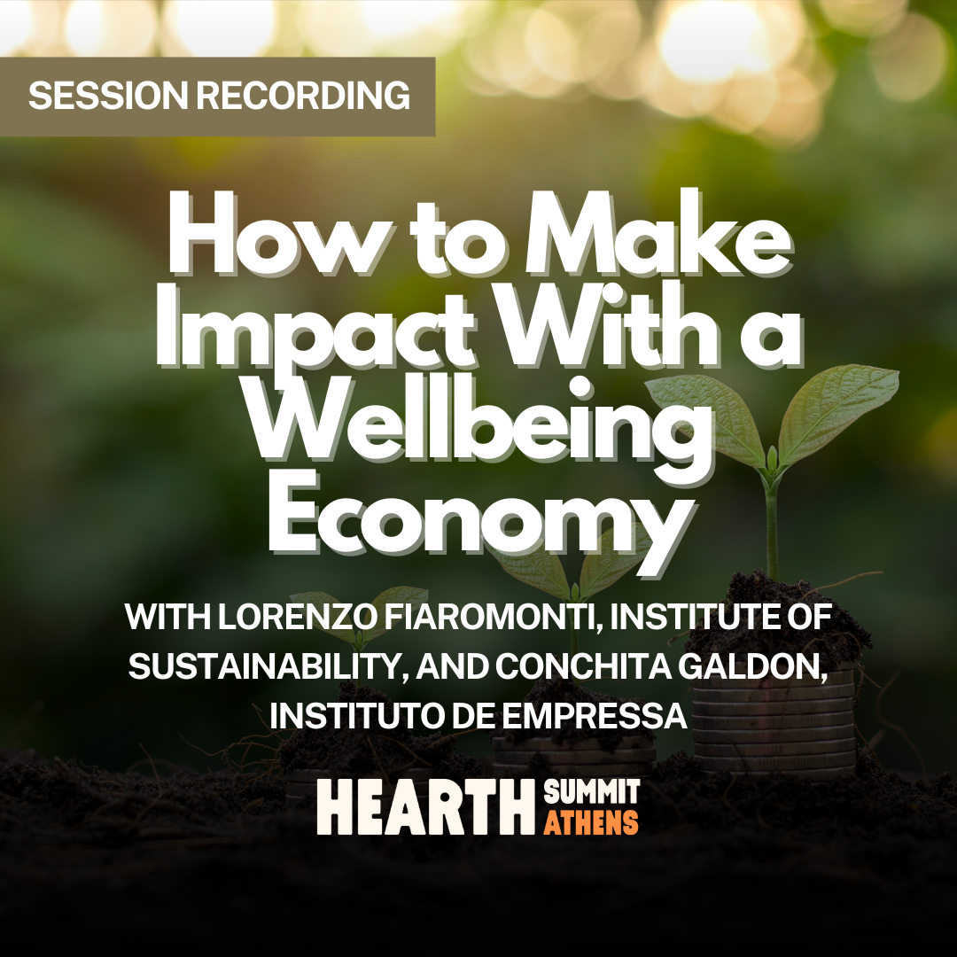 How to Make Impact With the Wellbeing Economy