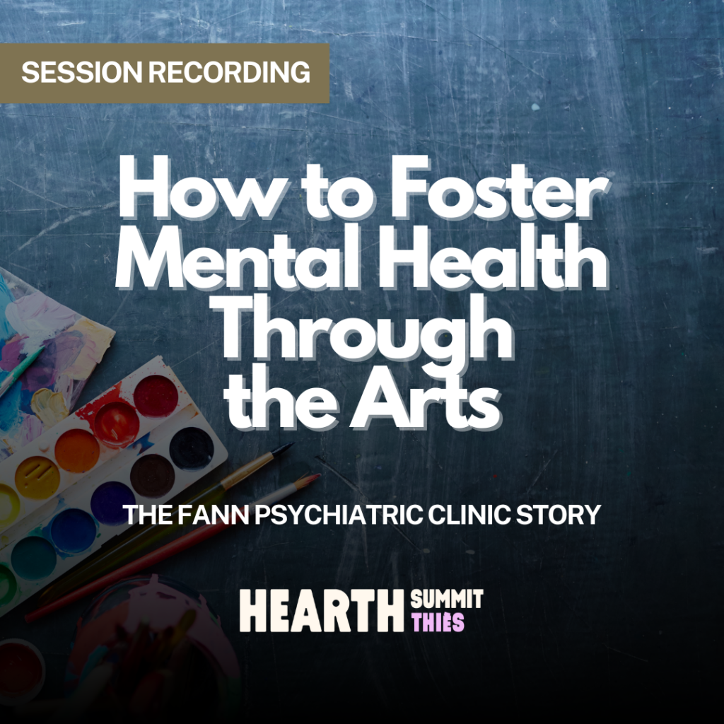 How to Foster Mental Health Through the Arts: The Fann Psychiatric Clinic Story