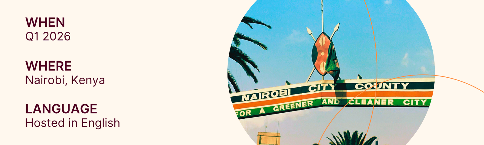 Hearth Summit Nairobi dates (Q1 2026) and Language (Hosted in English)